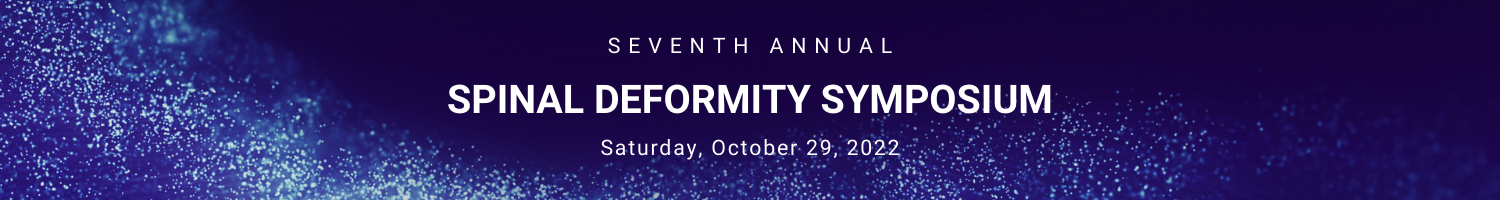 7th Annual Spinal Deformity Symposium 2022 Banner